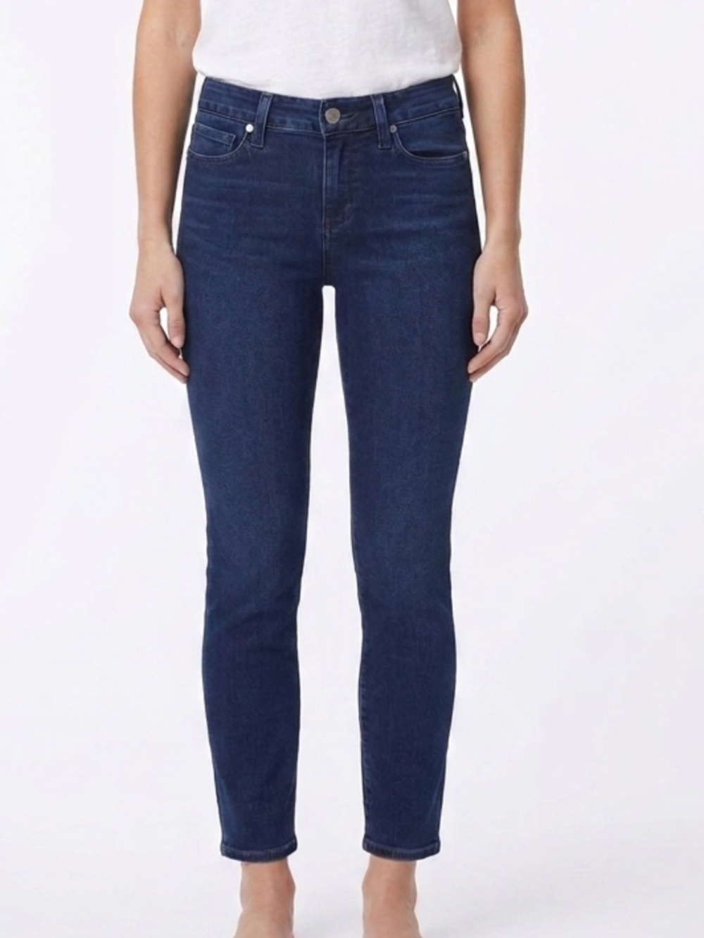 PAIGE Dark Blue Jeans
